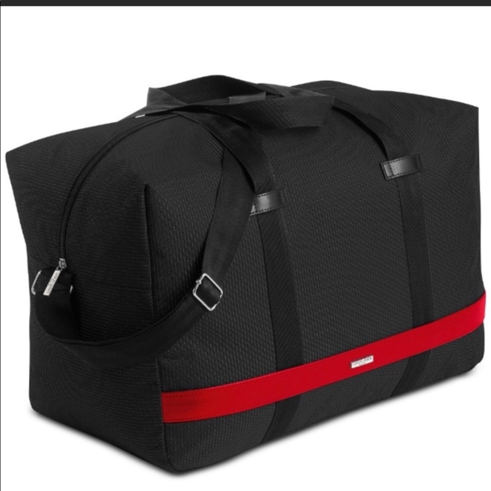 Giorgio Armani duffel carry on weekender bag